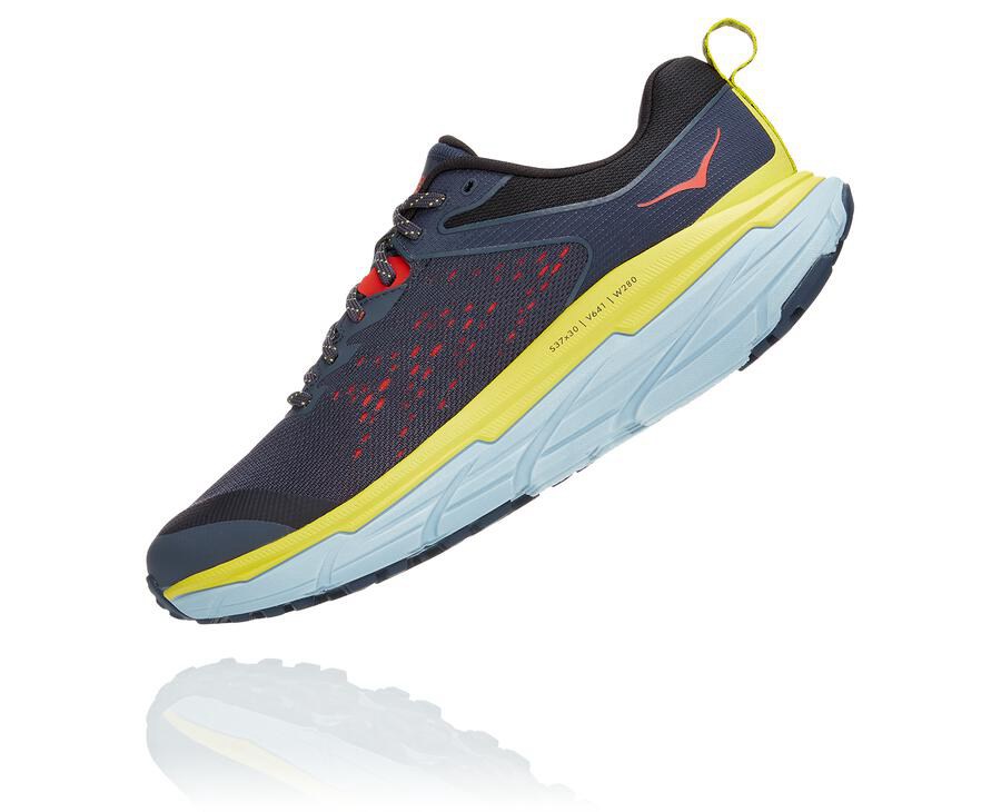 Zapatillas Trail Hoka One One Hombre - Challenger Atr 6 - Azules - IOA721603